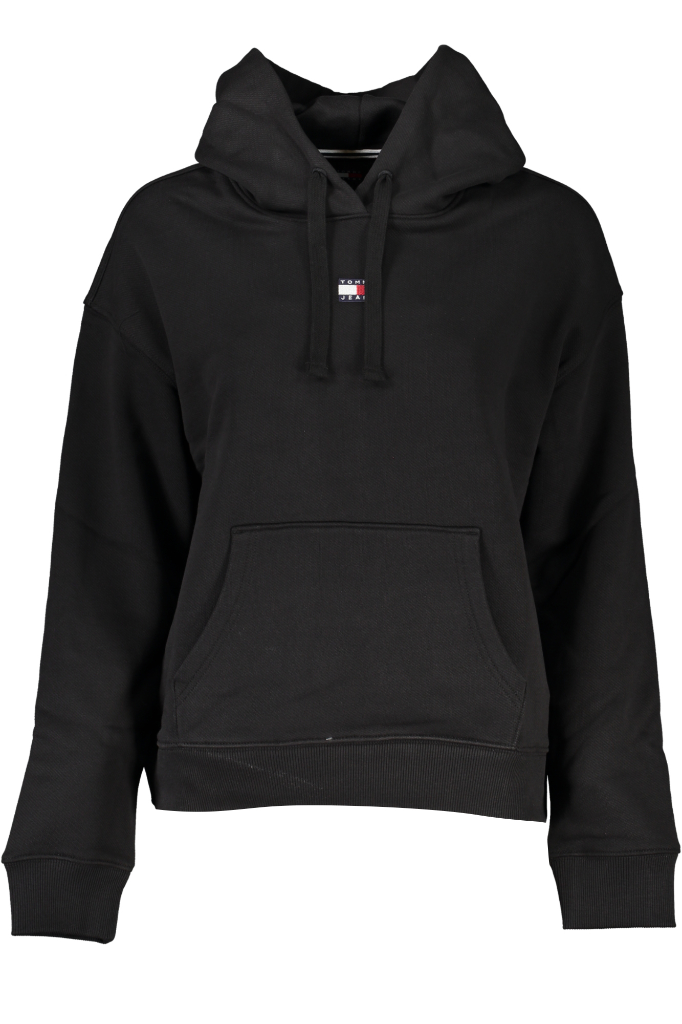 "SUDADERA MUJER TOMMY HILFIGER NEGRO"-1