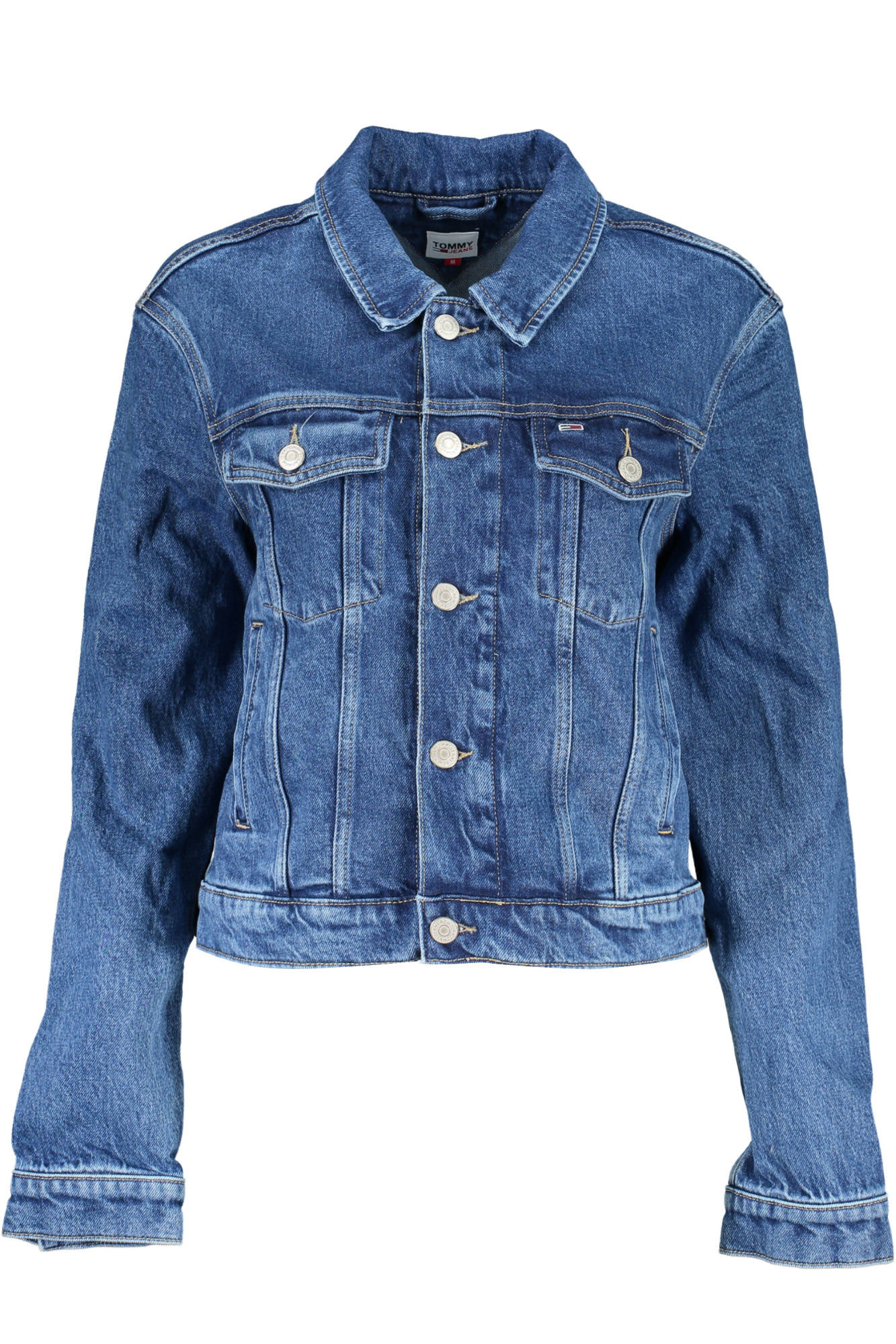 "CHAQUETA DEPORTIVA AZUL TOMMY HILFIGER MUJER"-1