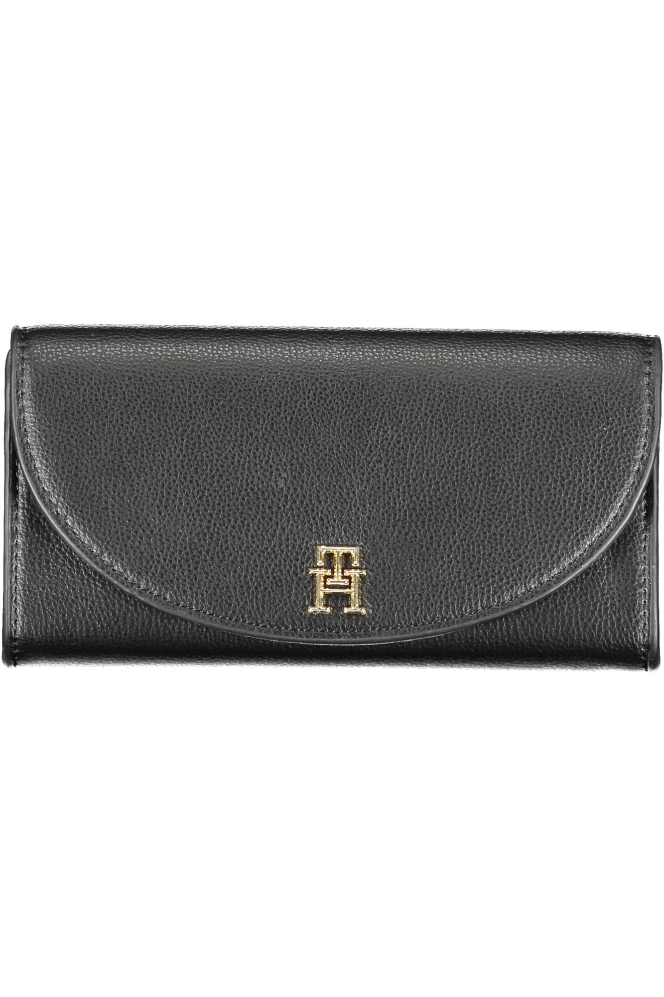 "CARTERA DE MUJER TOMMY HILFIGER NEGRA"-1