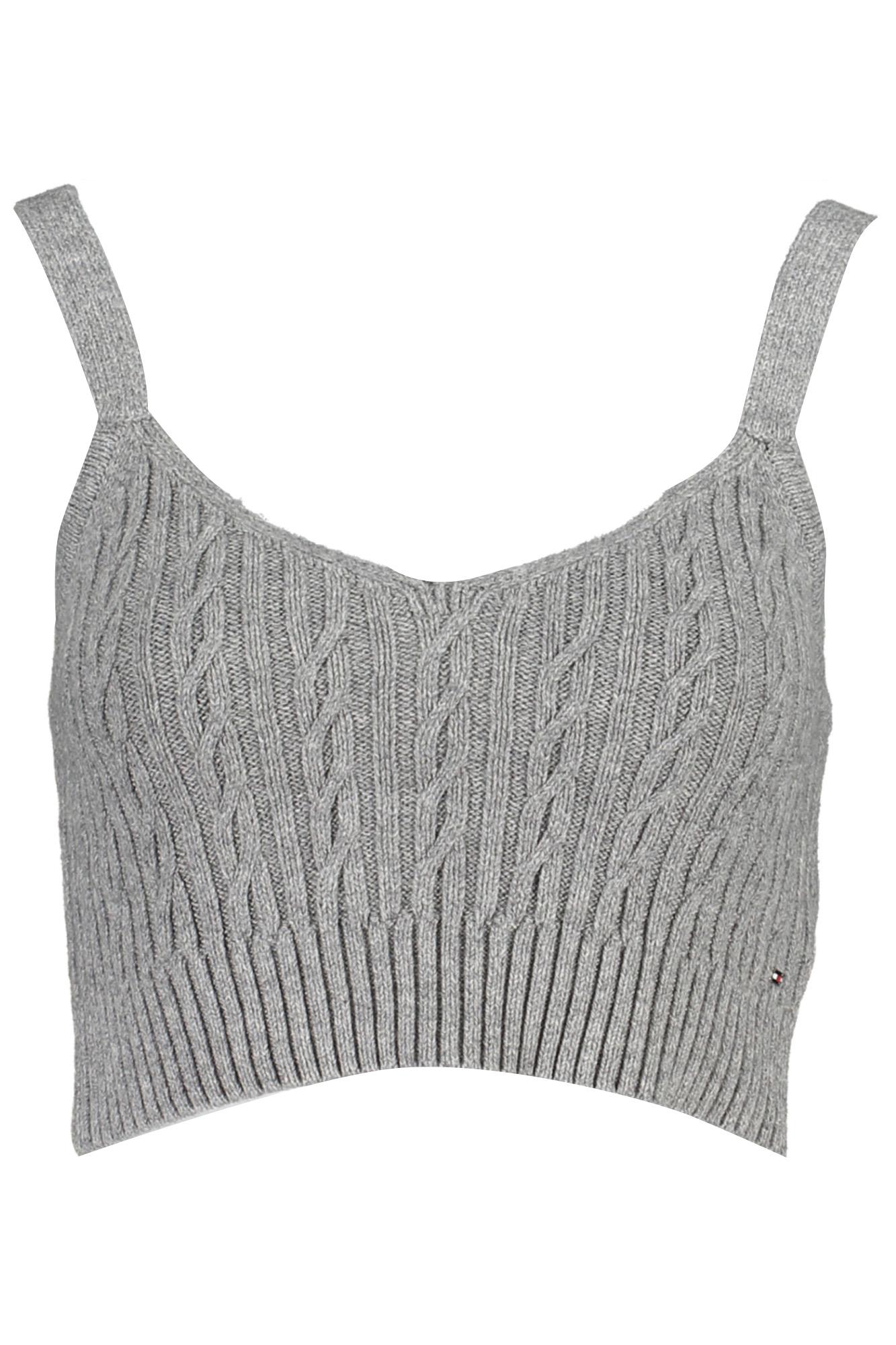 "TOP MUJER TOMMY HILFIGER GRIS"-1
